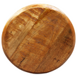 vidaXL Bar Stools 2 pcs Solid Mango Wood - Industrial Style and Durability