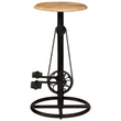 vidaXL Bar Chairs 2 pcs Solid Mango Wood