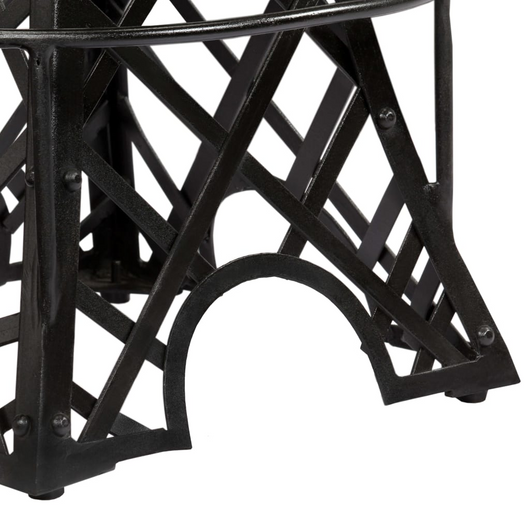 vidaXL Bar Stools 2 pcs Real Leather