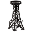 vidaXL Bar Stools 2 pcs Real Leather