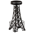 vidaXL Bar Stools 2 pcs Real Leather